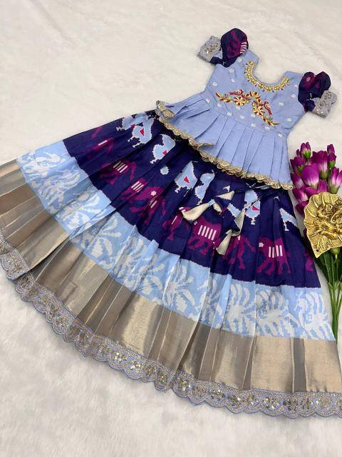 kids lehenga silk Kids clothing market in Mumbai